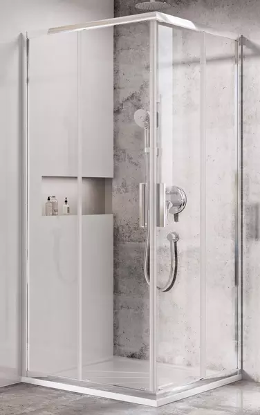 

Душевой угол-ограждение «Ravak» Blix Slim BLSRV2 90/90 Transparent/хром