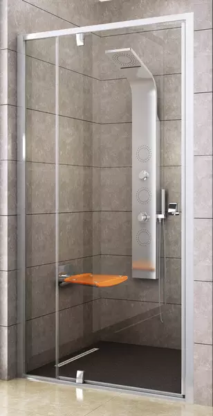 

Душевая дверь «Ravak» Pivot PDOP2 100/190 Transparent/хром универсальная
