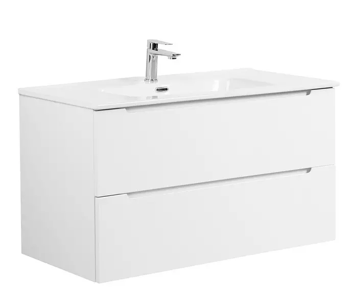 

Тумба с раковиной «Belbagno» Etna 80/39 (BB800/390ETL) подвесная Bianco Lucido