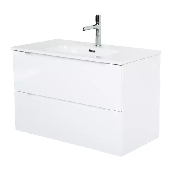 

Тумба с раковиной «Belbagno» Etna 70/39 (BB700/390ETL) подвесная Bianco Lucido
