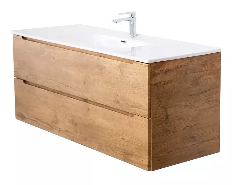 

Тумба с раковиной «Belbagno» Etna 120 (BB1200ETL) подвесная Rovere Nature