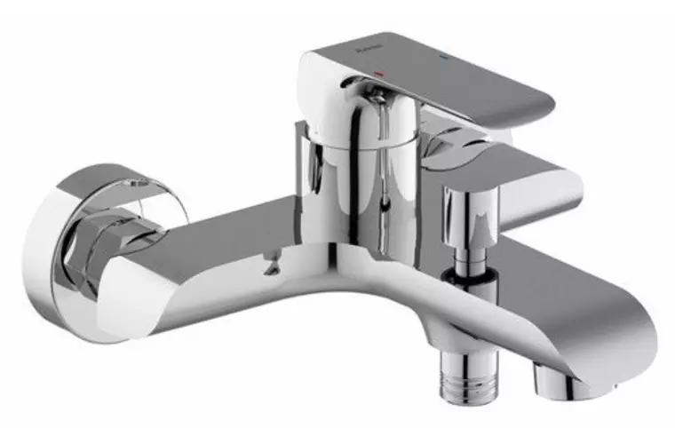 

Смеситель для ванны «Ravak» Flat FL 022.00/150 хром