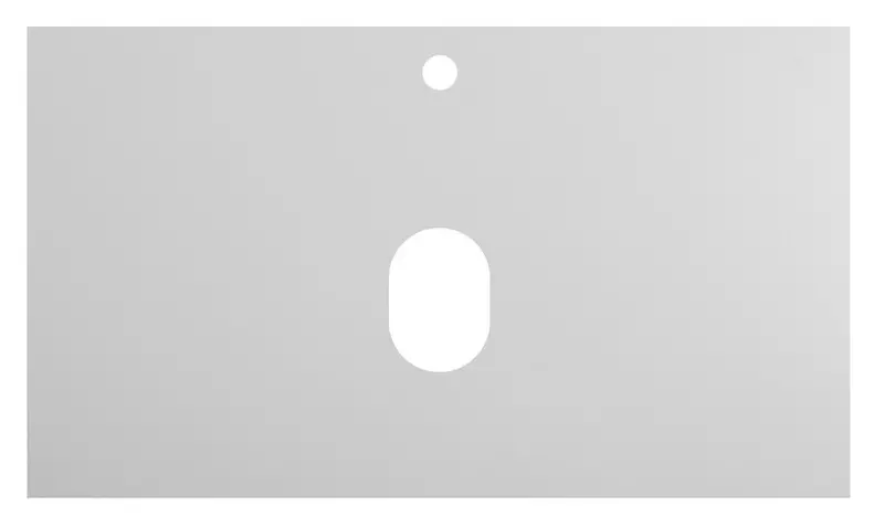 Мебельная столешница Belbagno KEP-80-BO 8147 керамогранит Bianco Opaco 14700₽