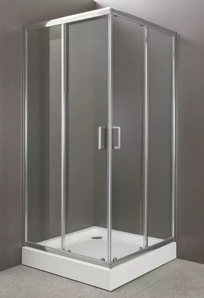 

Душевой угол-ограждение «Belbagno» UNO-195-A-2-80-C-Cr прозрачный/хром без поддона