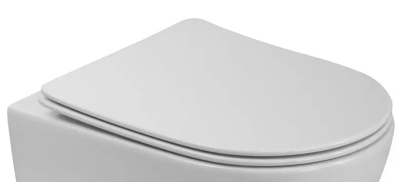 Сиденье для унитаза «Belbagno» Amanda BB051SC дюропласт с микролифтом белое
