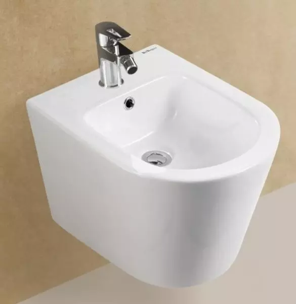 

Подвесное биде «Belbagno» Flay-R белое без крышки