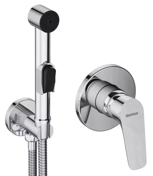 

Смеситель с гигиеническим душем «Damixa» Origin Bit 777510000 хром