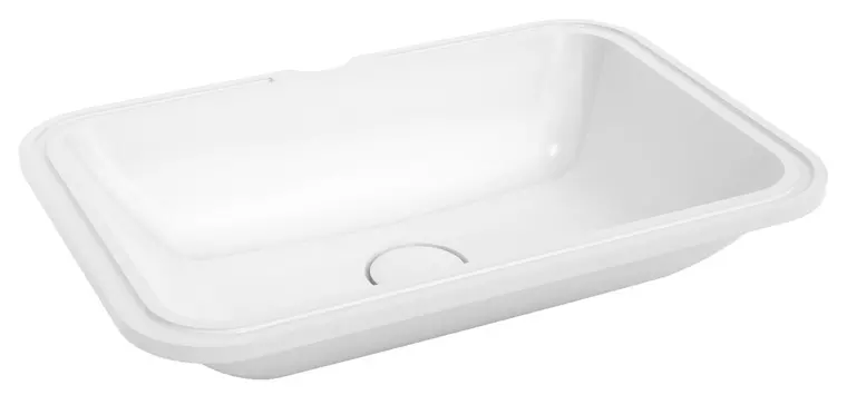 

Раковина «Kerama Marazzi» Plaza 55/38 PL.wbu.55 фарфоровая белая