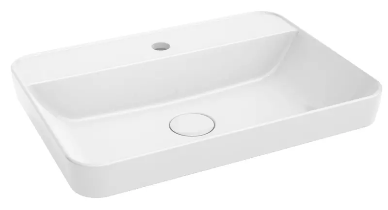 

Раковина «Kerama Marazzi» Plaza 55/40 PL.wbi.55.1 фарфоровая белая