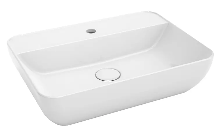 

Раковина «Kerama Marazzi» Plaza 55/40 PL.wb.55.1 фарфоровая белая