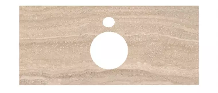 

Мебельная столешница «Kerama Marazzi» Риальто 100 PL1 керамогранит песочный