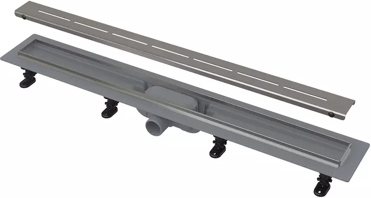 

Душевой лоток «AlcaPlast» APZ18 Simple 850 боковой выпуск матовый хром