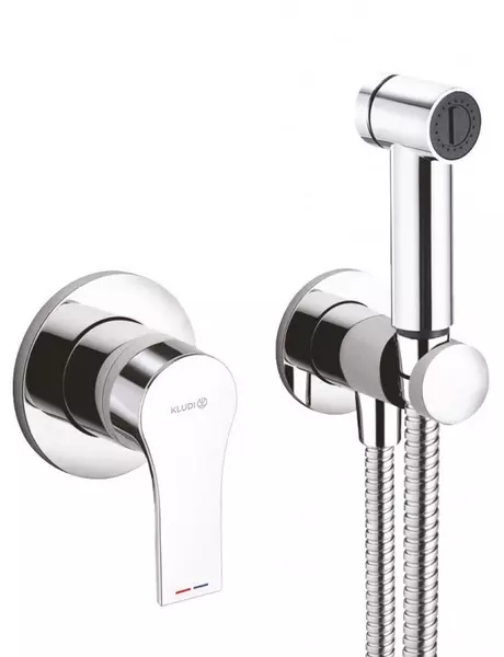 

Смеситель с гигиеническим душем «Kludi» Zenta SL 489980565 хром