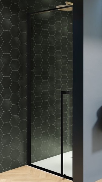 Душевая дверь Riho Lucid GD101 100200 прозрачнаячёрная 99600₽