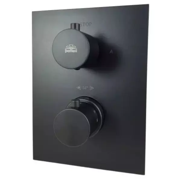 

Смеситель для душа «Paffoni» Light LIQ518NO/M с термостатом чёрный матовый