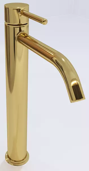 

Смеситель для раковины «Paffoni» Light LIG081HG медовое золото