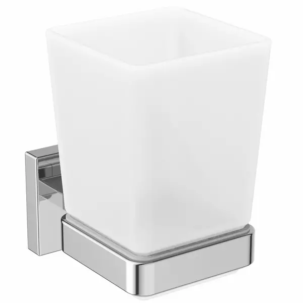 

Стакан для зубных щёток «Ideal Standard» Iom Square E2204AA на стену хром