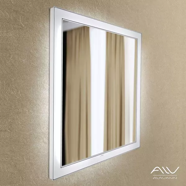 Зеркало «Alavann» Bella Luxe 70 с сенсорным выключателем с подсветкой и подогревом