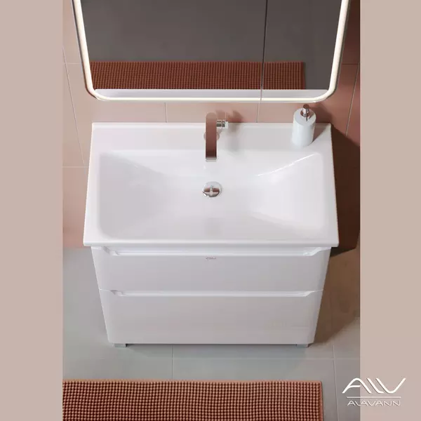 Мебель для ванной «Alavann» Lana 80 белая