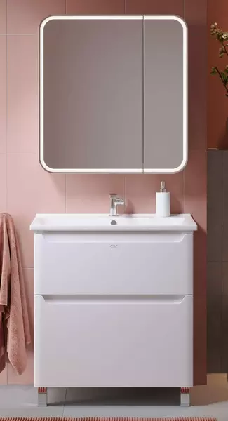 Мебель для ванной «Alavann» Lana 80 белая