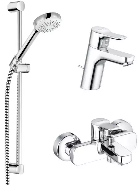 

Комплект смесителей «Kludi» Pure&Easy 376850565 хром