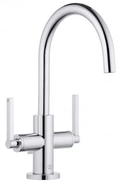 

Смеситель для раковины «Kludi» Nova Fonte 201180515 Puristic с донным клапаном хром