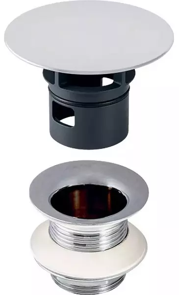 

Донный клапан для раковины «Geberit» 152.080.21.1 L=8 см хром