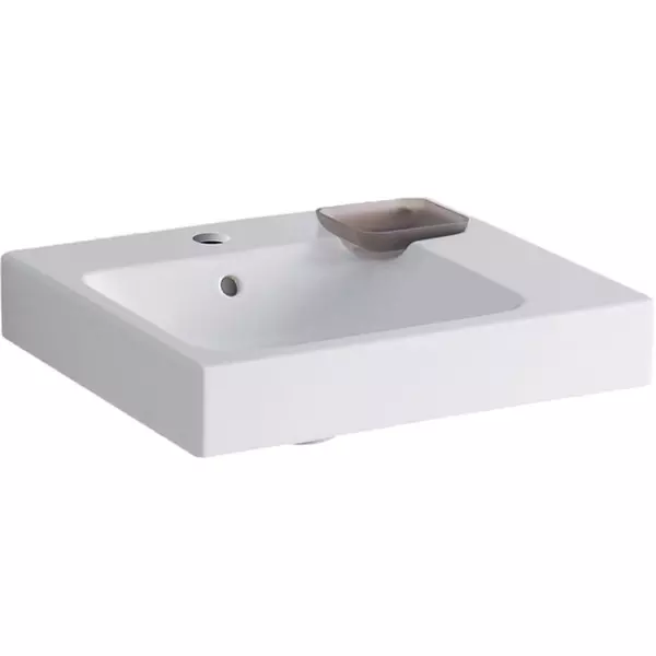 

Раковина «Geberit» Icon 50/48 124050000 фарфоровая белая левая