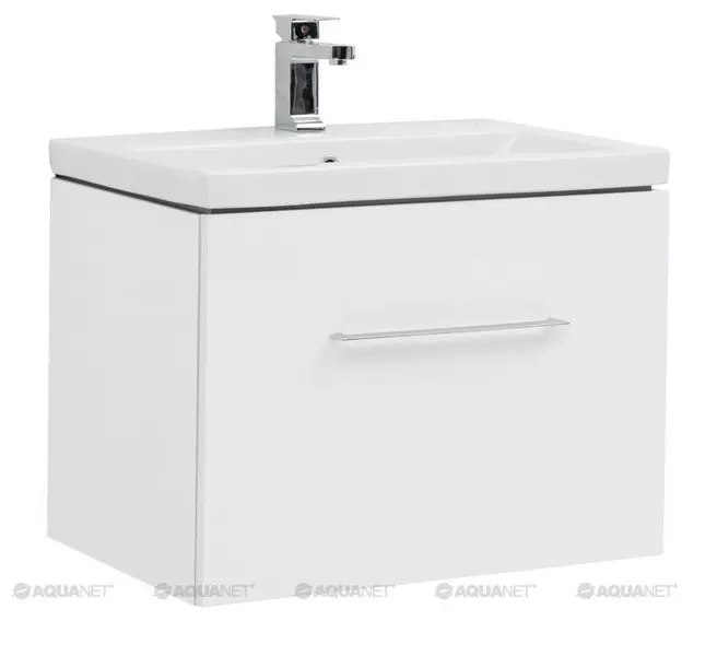

Тумба с раковиной «Aquanet» Порто 70 (Sakura 70 TS-27762) подвесная белая