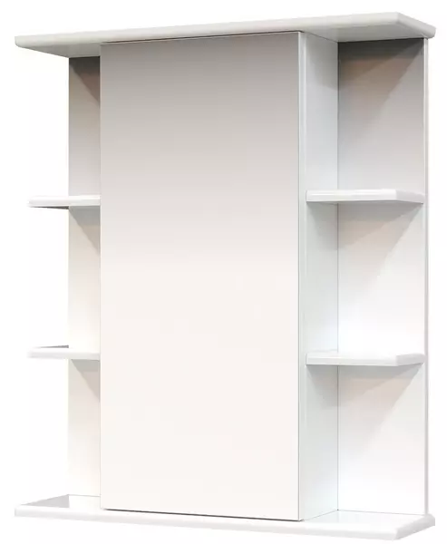 

Зеркальный шкаф «Onika» Глория 55.00 У без света белый универсальный