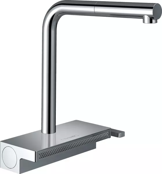 

Смеситель для кухонной мойки «Hansgrohe» Aquno Select M81 73830000 с выдвижным изливом хром