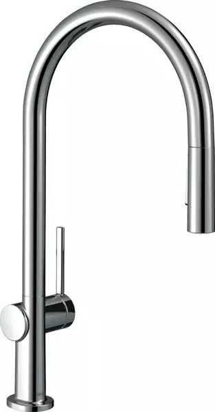 

Смеситель для кухонной мойки «Hansgrohe» Talis M54 72801000 с выдвижным изливом хром