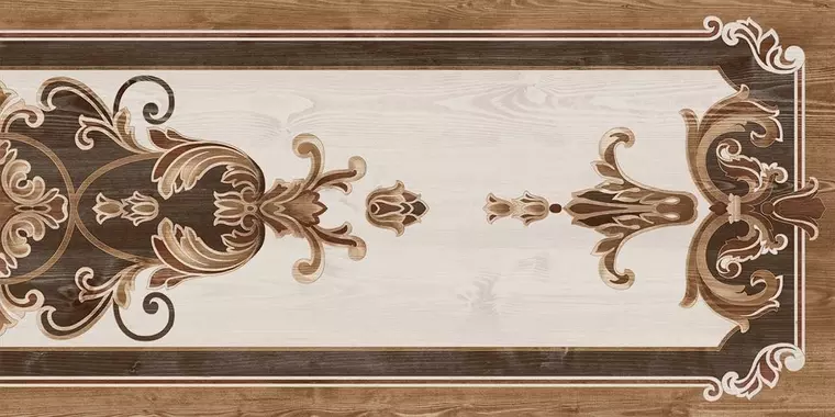 

Напольный декор «Kerama Marazzi» Гранд Вуд 160x80 DD570600R коричневый