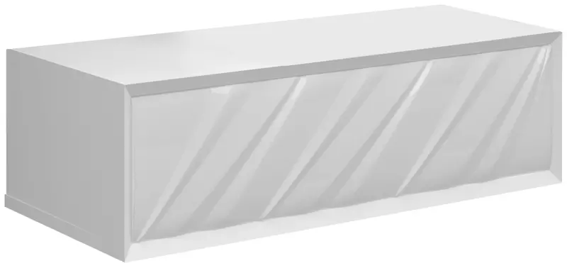 

Тумба «Marka One» Glace 100 подвесная white