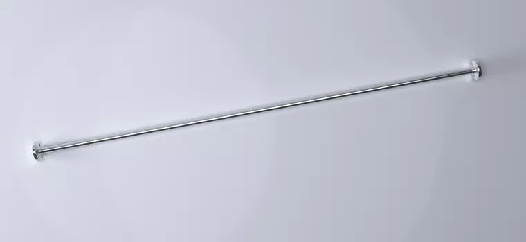 

Карниз для ванной «Marka One» прямой 200 на стену хром