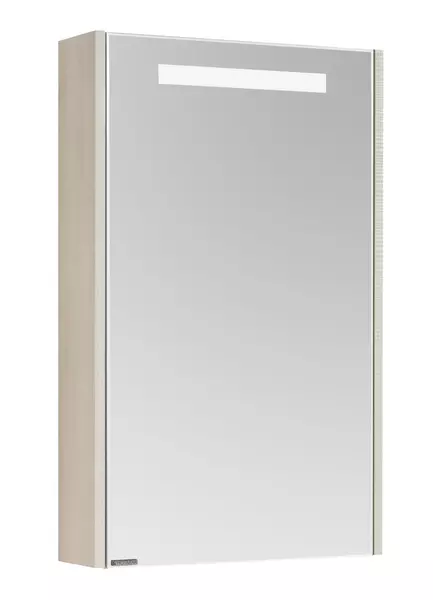 Зеркальный шкаф Aquaton Верди 50 с подсветкой ясень фабрик правый 10726₽