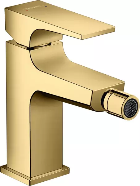 

Смеситель для биде «Hansgrohe» Metropol 32520990 с донным клапаном полированное золото