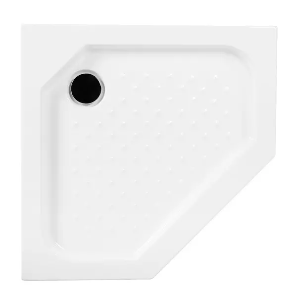 

Душевой поддон «Cezares» TRAY-A-P-90-15-W0 90/90 низкий акриловый многоугольный без сифона белый