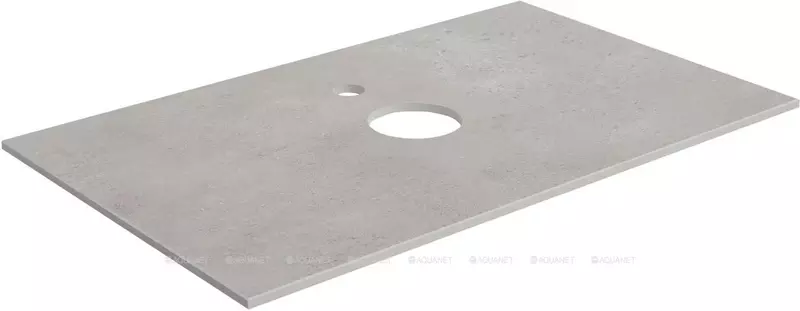 Мебельная столешница Aquanet Nova Lite 75 столешница керамогранит серая 9041₽