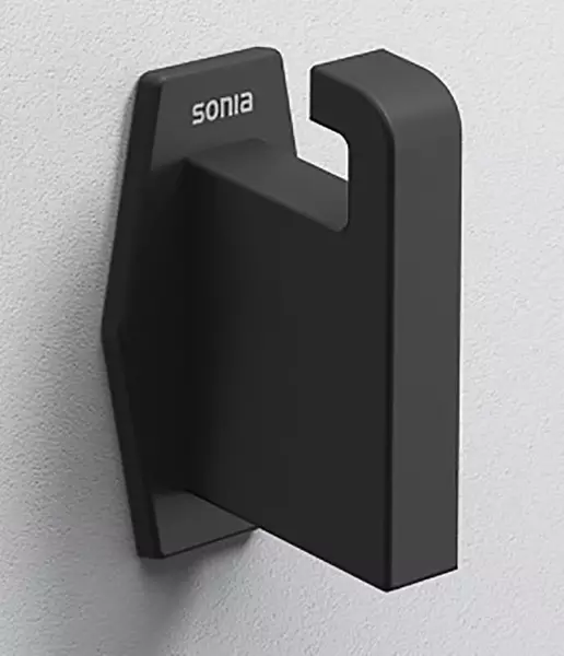 

Крючок «Sonia» Luce 182497 на стену чёрный матовый