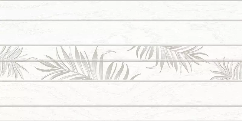

Настенная плитка «Azori» Equadore Fern 2 Matt. 63x31,5 507301101 белый