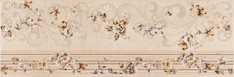 

Настенный декор «Rocersa» Salamina beige Decorado 75x25