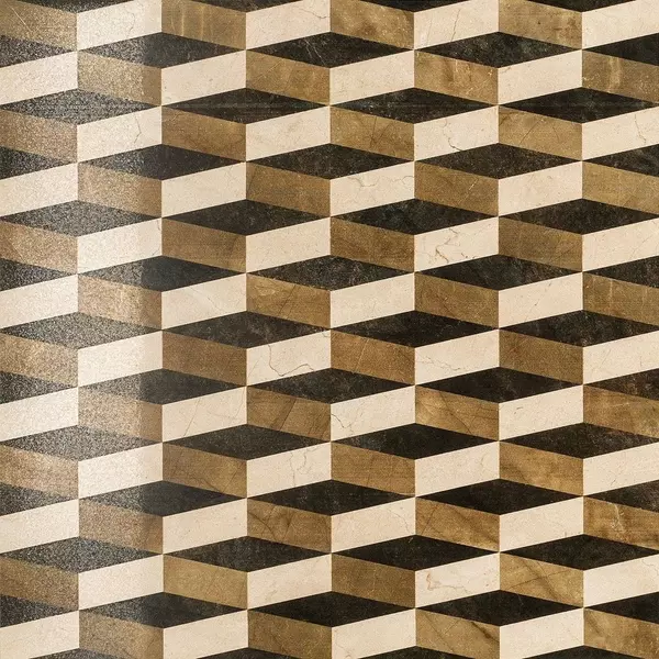 

Напольный декор «Italon» Charme Optic Lapp. 60x60 610080000123 cream