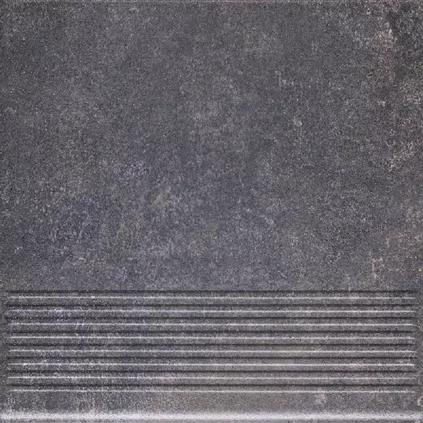 

Ступень «Ceramika Paradyz» Viano Antracite Matt. 30x30 prosta antracite