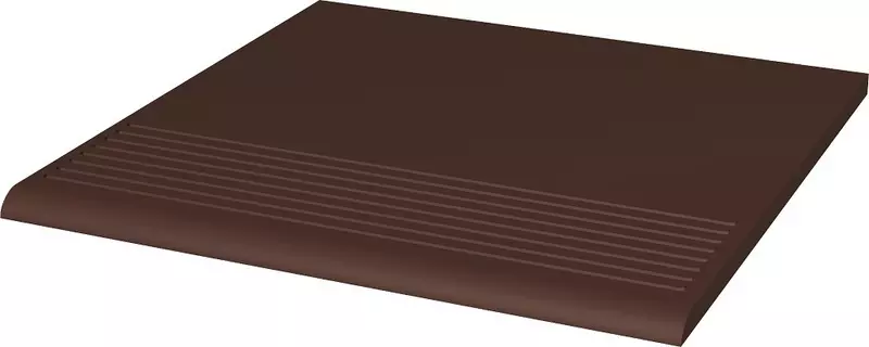 

Ступень «Ceramika Paradyz» Natural Brown Matt. 30x30 prosta brown