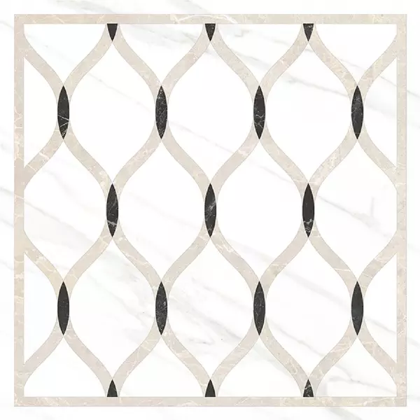 

Напольный декор «Vitra» Marmori Классический Lapp. 60x60 K945336LPR01VTE0 белый