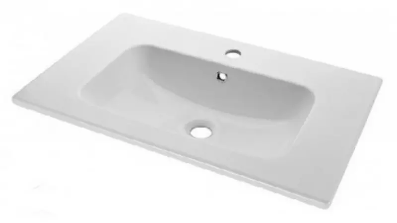 Раковина Aquanet Бостон 60 литьевой мрамор белая 8206₽