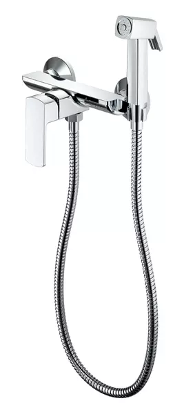 

Смеситель с гигиеническим душем «Haiba» HB55176 хром