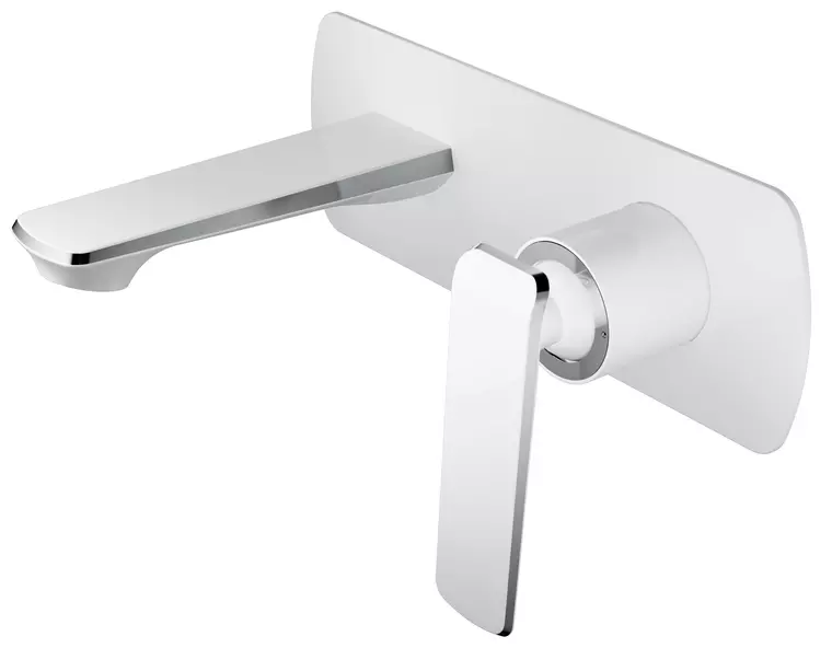 

Смеситель для раковины «Haiba» HB80548-8 белый/хром