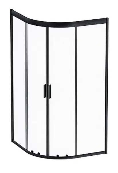 

Душевой угол-ограждение «Am.Pm» Gem W90G-401-100BT 100/100 прозрачный/матовый чёрный без поддона